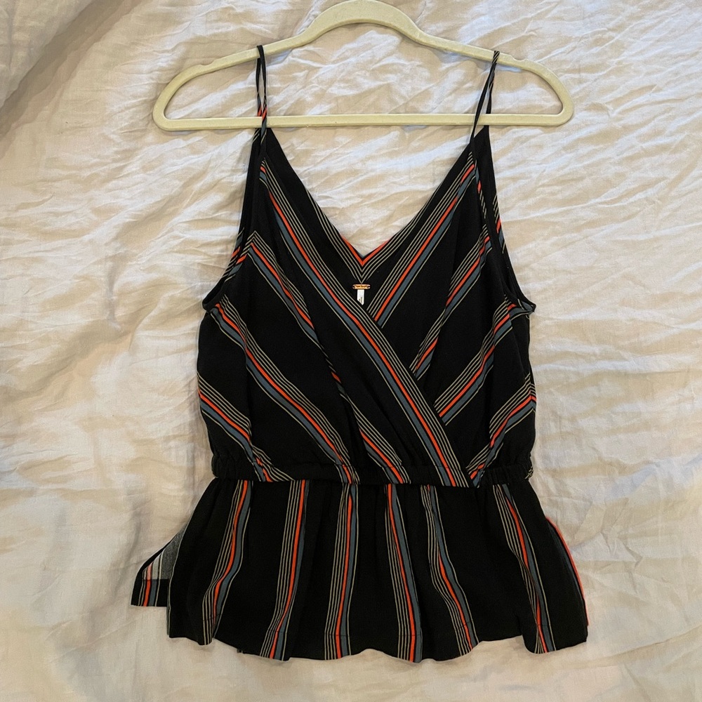 Free People Psychedelic Summer Striped Top - Picture 3 of 4